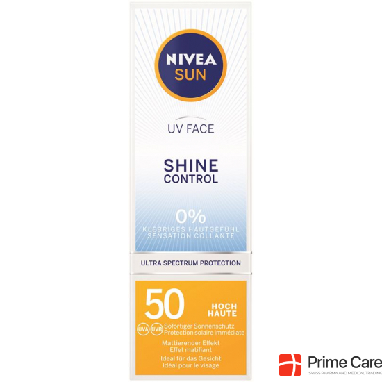Nivea Sun UV Face Shine Control LSF 50 50ml buy online