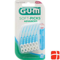 Gum Sunstar Bristles Soft Picks Advanced Small 30 pieces