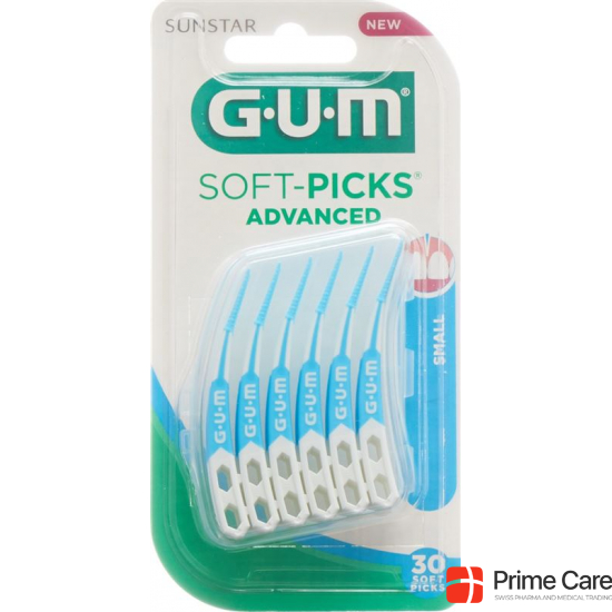 Gum Sunstar Bristles Soft Picks Advanced Small 30 pieces buy online