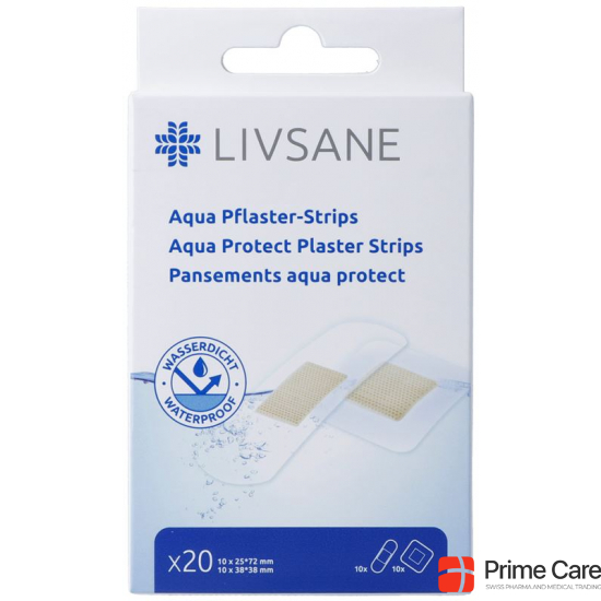 Livsane Aqua Pflaster-Strips 20 Stück buy online
