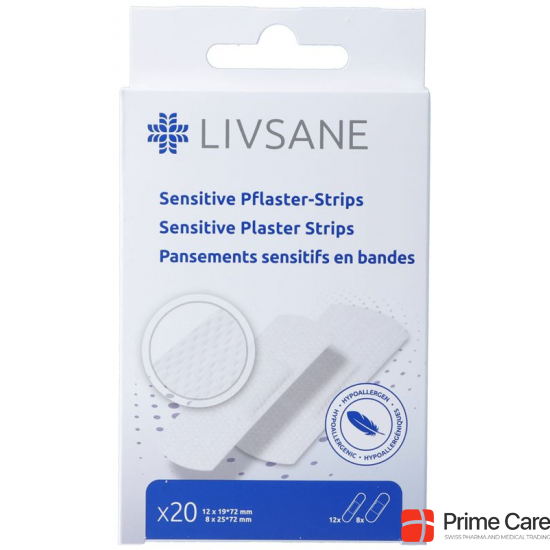 Livsane Sensitive Pflaster-Strips 20 Stück buy online
