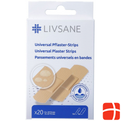 Livsane Universal Pflaster-Strips 20 Stück