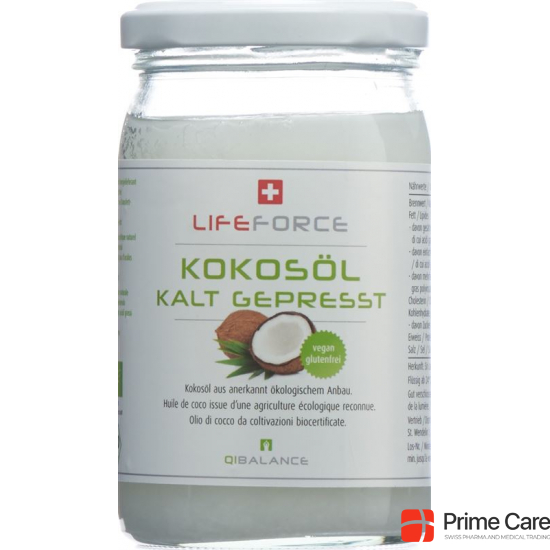 Qibalance Kokosöl Bio Glas 250ml buy online