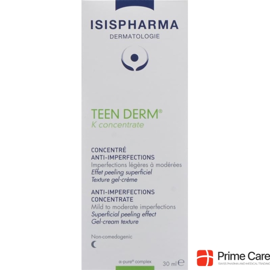 Isis Pharma Teen Derm K Concentrate Tube 30ml buy online