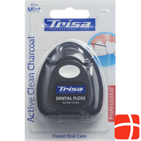 Trisa dental floss Active Clean Charcoal