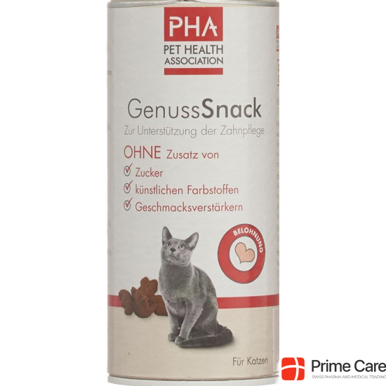 Pha Genusssnack Katzen Mini-Herzen und Zaehne 50g buy online