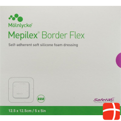 Mepilex Border Flex 12.5x12.5cm 5 Stück
