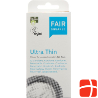 Fairsquared Kondom Ultra Thin Vegan 10 Stück