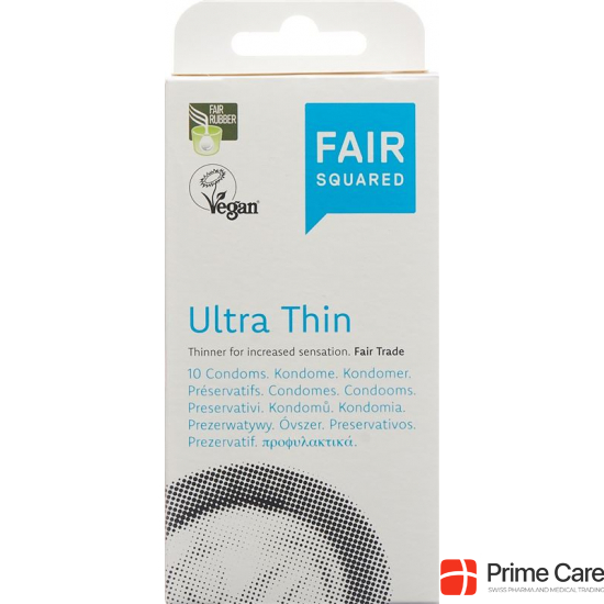 Fairsquared Kondom Ultra Thin Vegan 10 Stück buy online