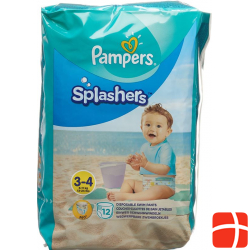 Pampers Splashers Grösse 3-4 Tragepack 12 Stück