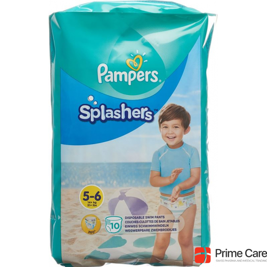 Pampers Splashers Grösse 5-6 Tragepack 10 Stück buy online