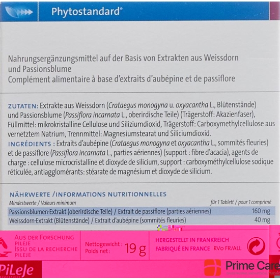 Phytostandard Hawthorn Passionflower Tablets 30 Capsules buy online