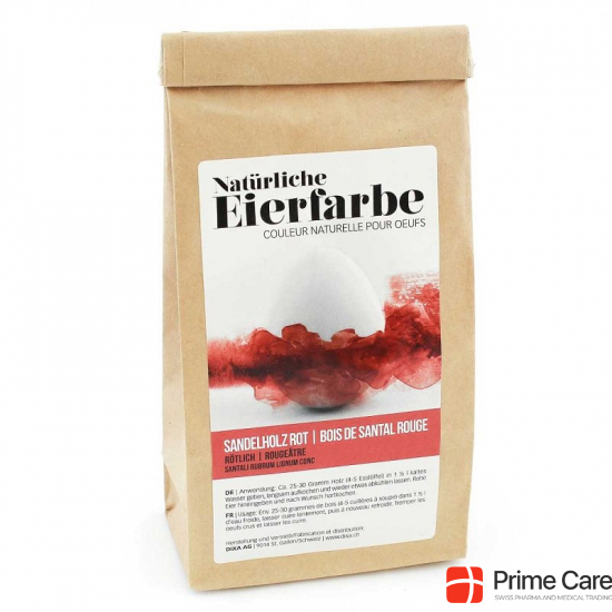 Dixa Eierfarbe Sandelholz Rot Geschnitten 65g buy online