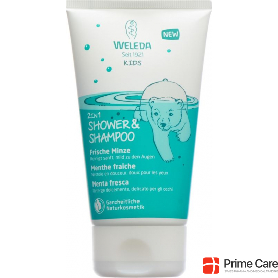 Weleda Kids 2in1 Shower&Shampoo Frische Minze 150ml buy online