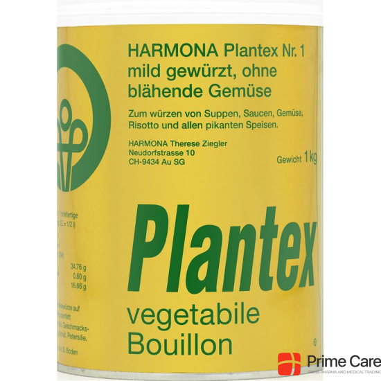 Harmona Plantex Paste Nr 1 Vege Bouillon Dose 1kg buy online