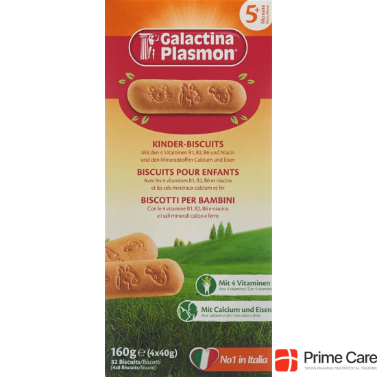 Galactina Plasmon Kinder-Biscuits 4x 40g buy online