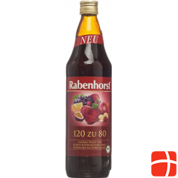 Rabenhorst 120 Zu 80 Saft Bio Flasche 7.5dl