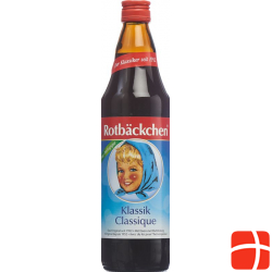 Rabenhorst Rotbaeckchen Klassik Bio Flasche 7.5dl