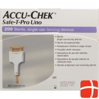 Accu-chek Safe-t Pro Uno Einmalstechhilfe 200 Stück