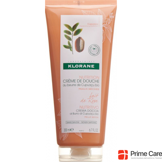 Klorane Shower cream rose milk 200ml buy online