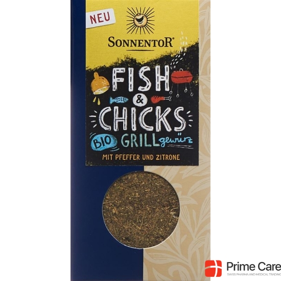 Sonnentor Fish & Chicks Grillgewürz Beutel 55g buy online