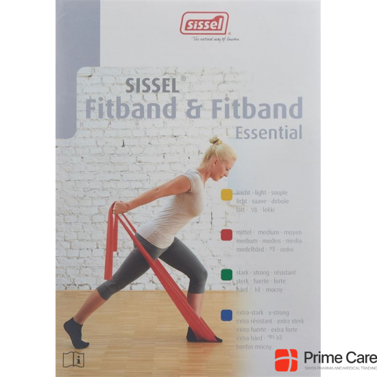 Sissel Fitband 7.5cmx2m Red Medium buy online