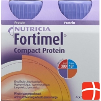 Fortimel Compact Protein Liquid Mango 4 Flasche 125ml