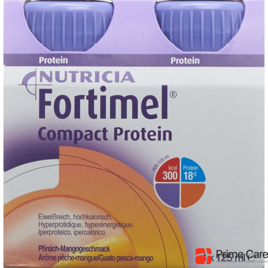 Fortimel Compact Protein Liquid Mango 4 Flasche 125ml buy online