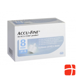 Accu-fine 8mmx31g 100 Stück