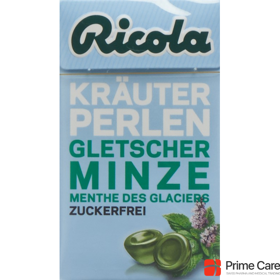 Ricola Kräuter Perlen Gletscherminze Oz Box 25g buy online