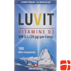 Luvit Vitamin D3 Mini-Tabs Dose 100 Stück