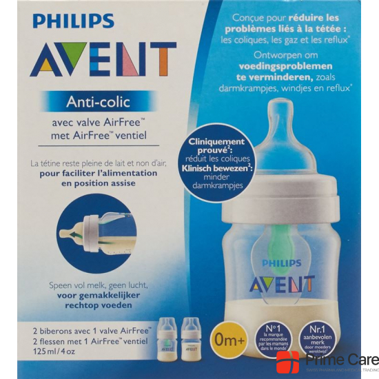 Avent Philips Anti-Colic Flasche 125ml Airfree 2 Stück buy online
