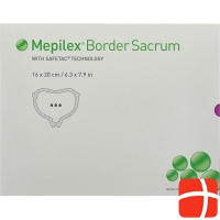Mepilex Border Sacrum 16x20cm 5 pcs