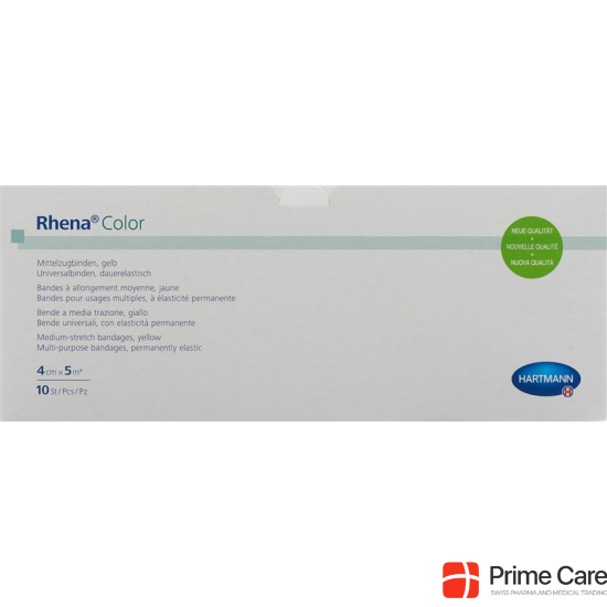 Rhena Color Elastische Binden 4cmx5m Ge Off 10 Stück buy online