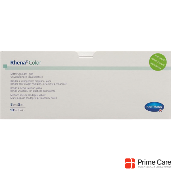 Rhena Color Elastische Binden 8cmx5m Ge Off 10 Stück buy online