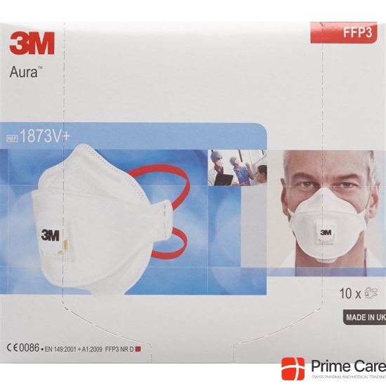 3M respirator FFP3 with valve 10 pcs