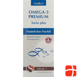 Norsan Omega-3 Premium Swiss Plus Öl Flasche 250ml