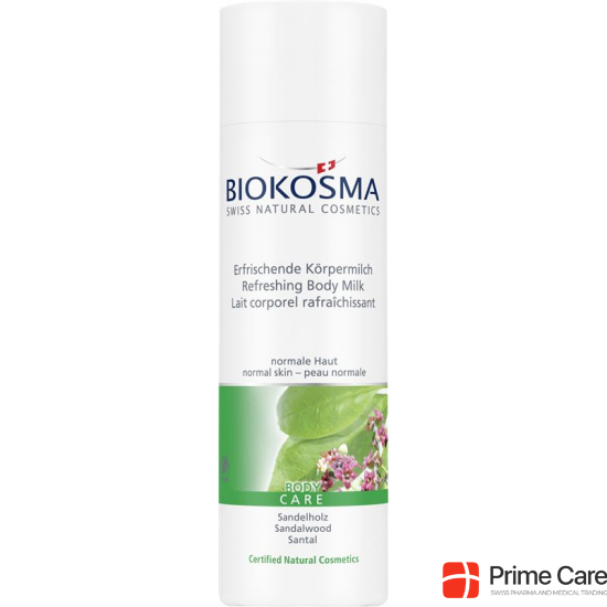 Biokosma Erfrischende Körpermilch Sandelholz 200ml buy online