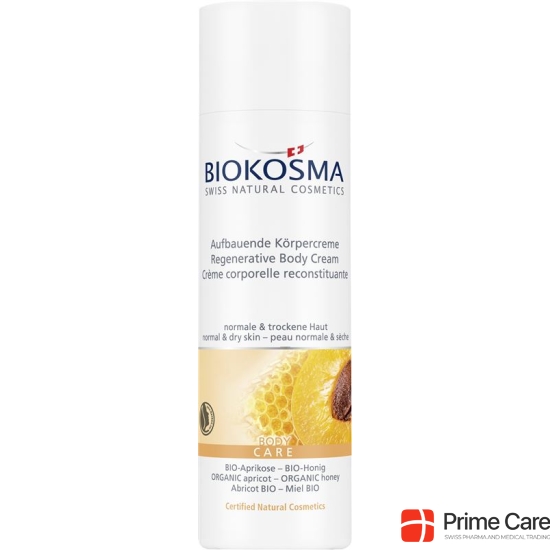 Biokosma structure body cream BIO-Apricot & organic honey 200 ml