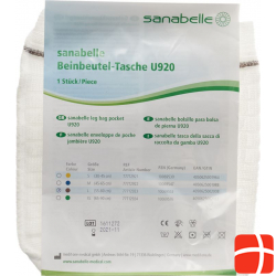 Sanabelle Beinbeuteltasche U920 Grösse L Braun