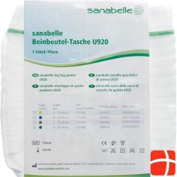 Sanabelle Beinbeuteltasche U920 Grösse XL Grün