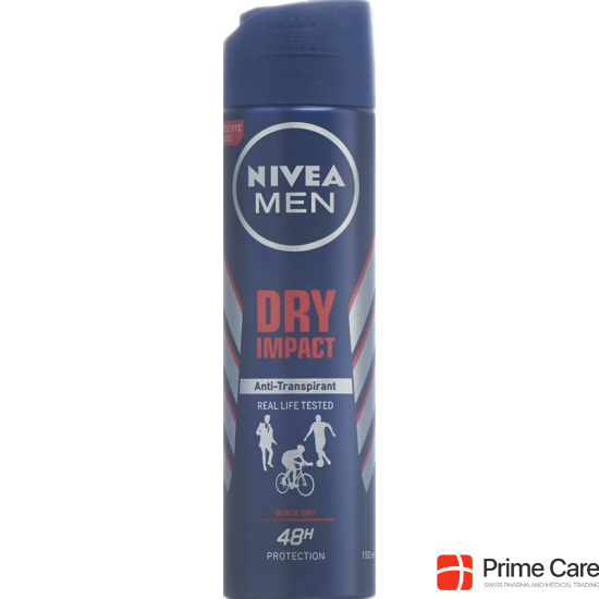 Nivea Male Dry Impact Antitranspirant Spray 150ml buy online