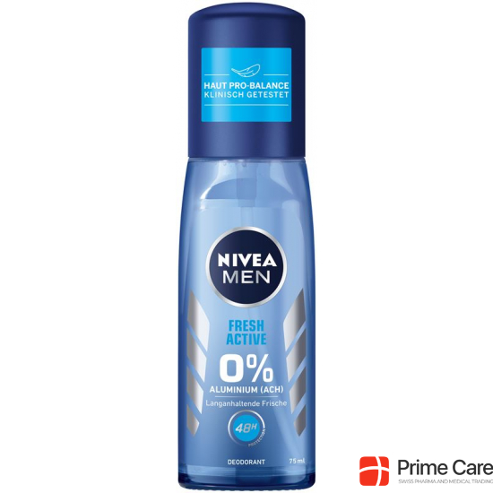 Nivea Male Deo Fresh Active Spray 75ml buy online