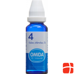 Omida Schüssler No4 Kal Chlor Dil D 6 Flasche 30ml