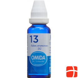 Omida Schüssler No13 Kal Arsen Dil D 12 Flasche 30ml