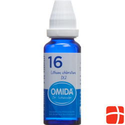 Omida Schüssler No16 Lithi Chlor Dil D 12 Flasche 30 M