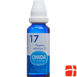 Omida Schüssler No17 Mang Sulf Dil D 12 Flasche 30ml