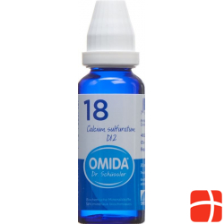 Omida Schüssler No18 Calc Sulf Dil D 12 Flasche 30ml