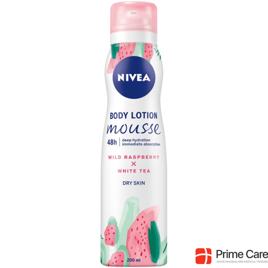 Nivea Body Mousse Wild Raspberry&white Tea 200ml buy online