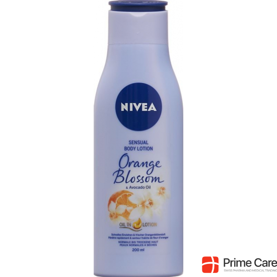 Nivea Sensual Body Lotion Orang&avocado Oil 200ml buy online